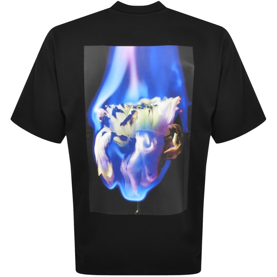 かっこいい☆【Hugo Boss】DFLOFIRE グラフィック Tシャツ HUGO Dflofire T Shirt Black | Mainline Menswear United States
